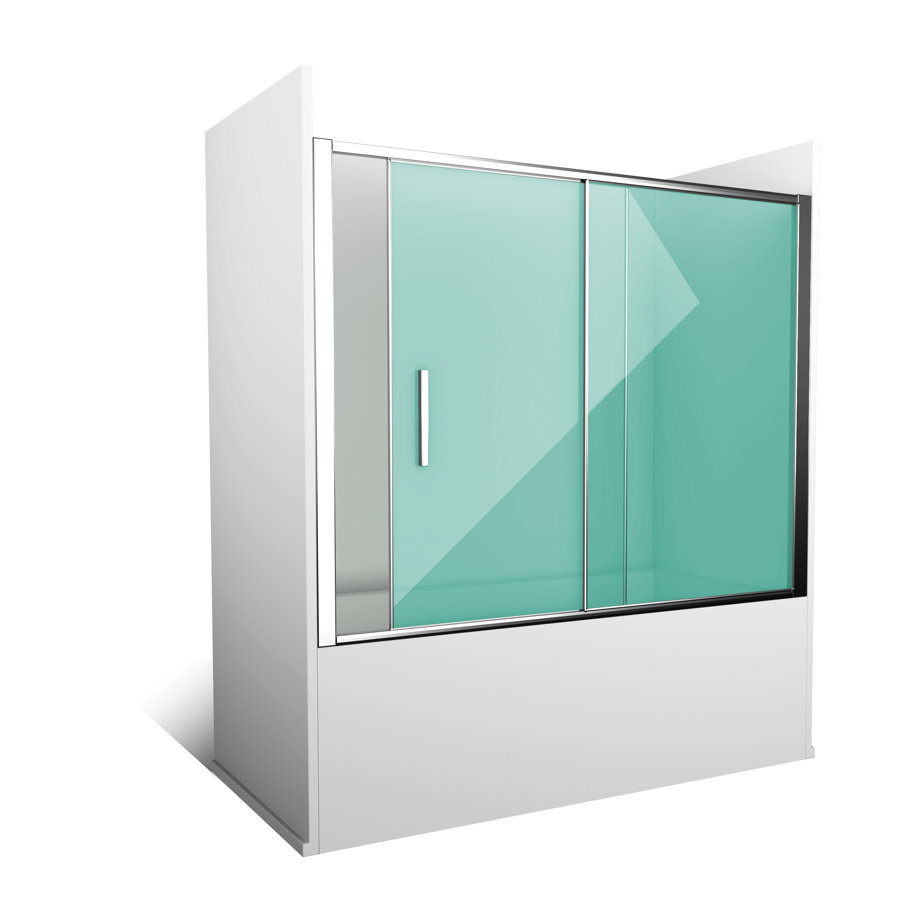 HÃPPE Xtensa pure panel lateral para puerta corredera vestidor 1 pieza, con  segmento fijo, anchura:70cm