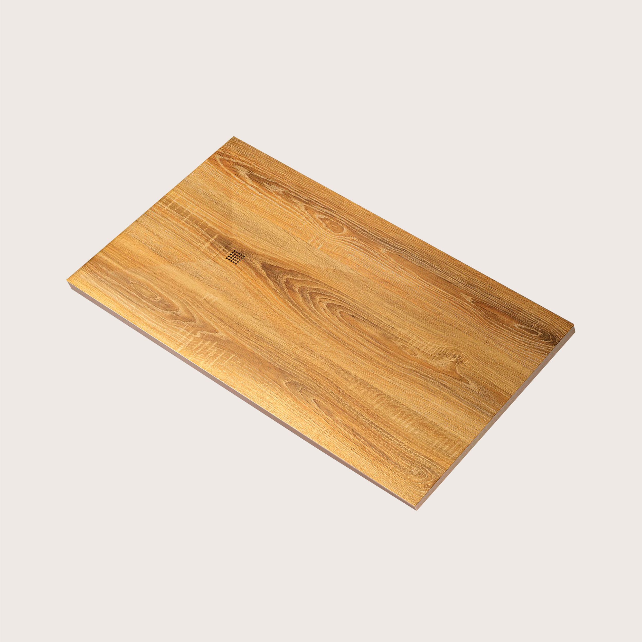 Platos de ducha de resina decorados